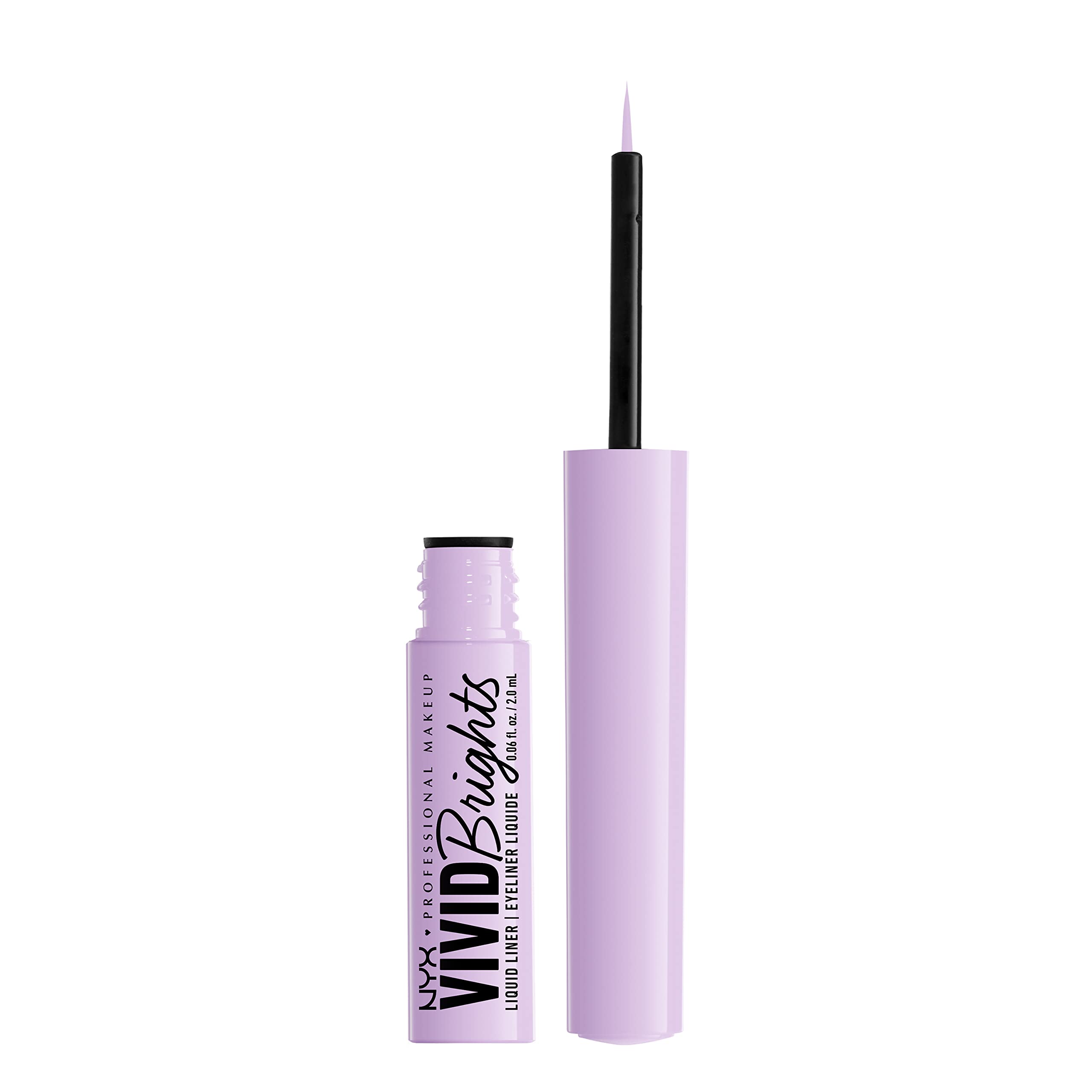 NYX Vivid Brights Lilac Pink matte finish designed for everyday wear