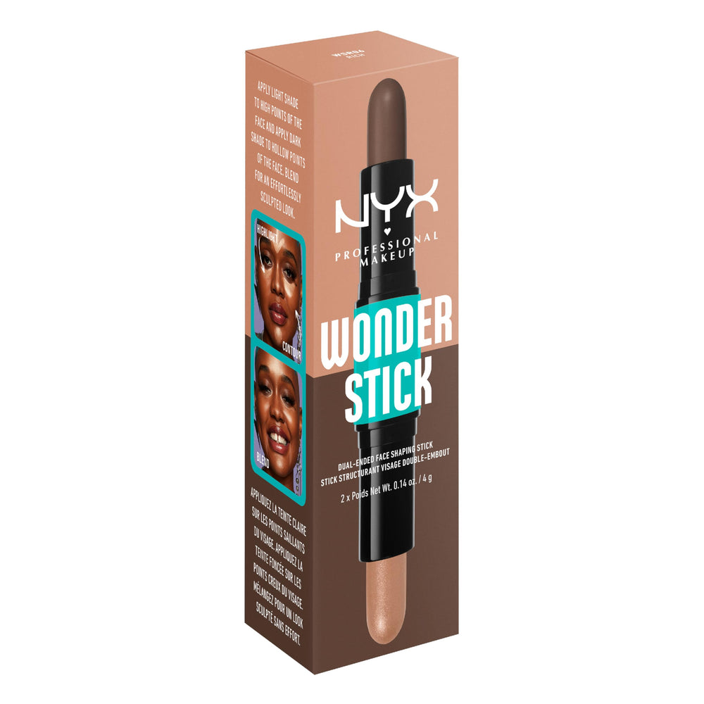 NYX PROFESSIONAL MAKEUP Wonder Stick closeup demonstrating seamless blending