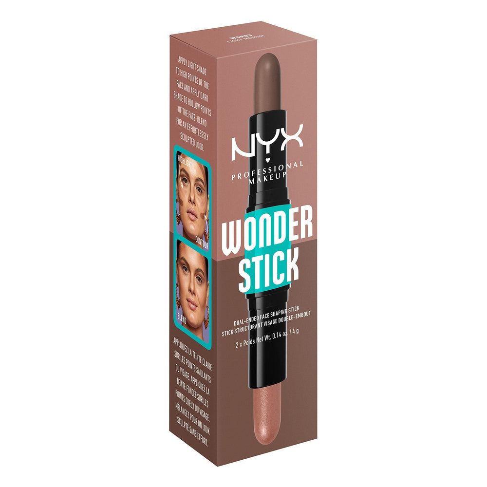 NYX Wonder Stick cruelty-free formula, vegan and approved by PETA.