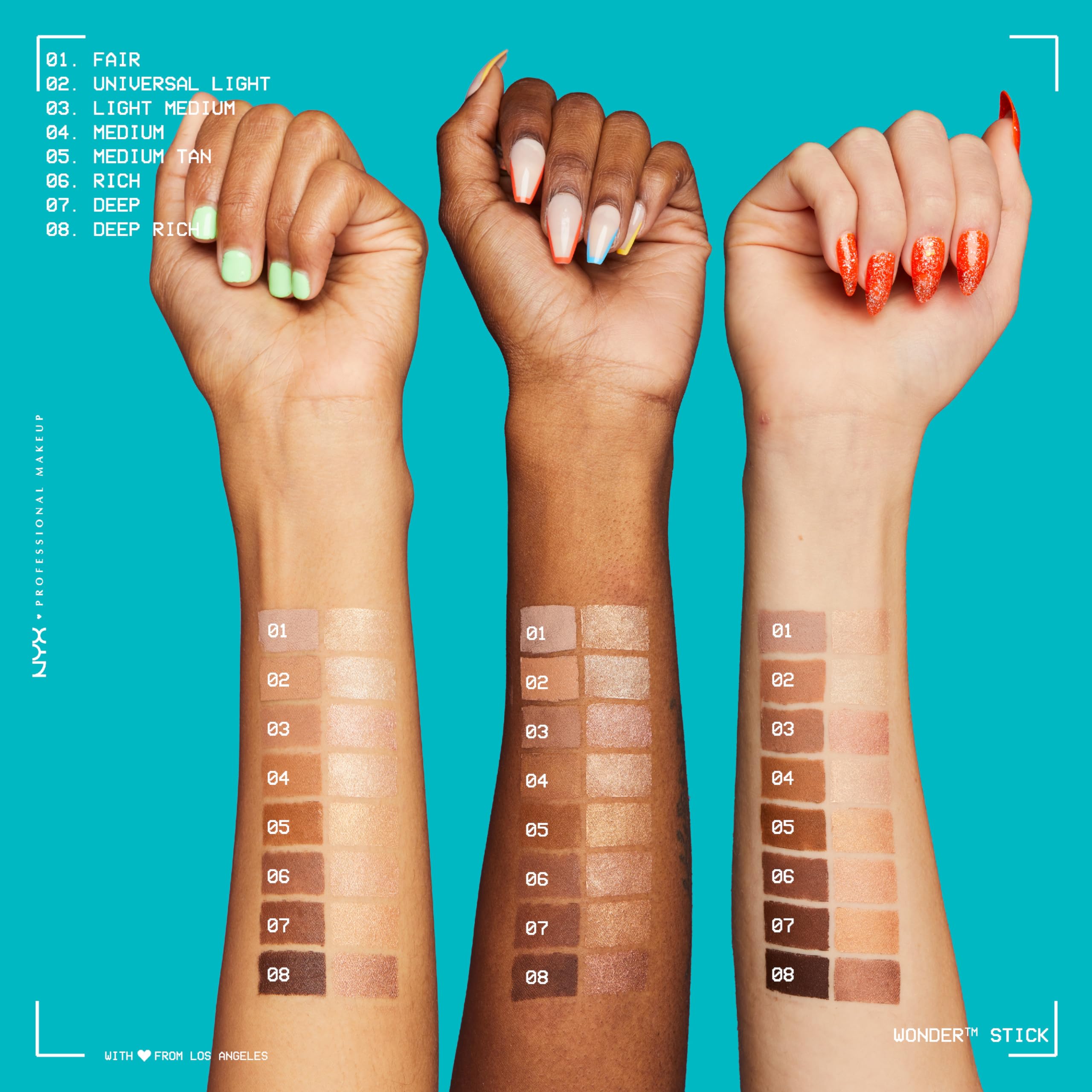 NYX Wonder Stick easy-application supports quick daily contour routines.