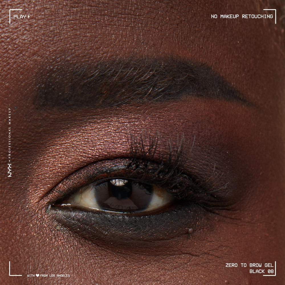 NYX Zero to Brow seven-shades collection for personalized color match.