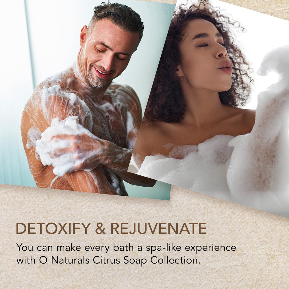 O NATURALS Lemon bar brightens skin-care moments with zesty fragrance.