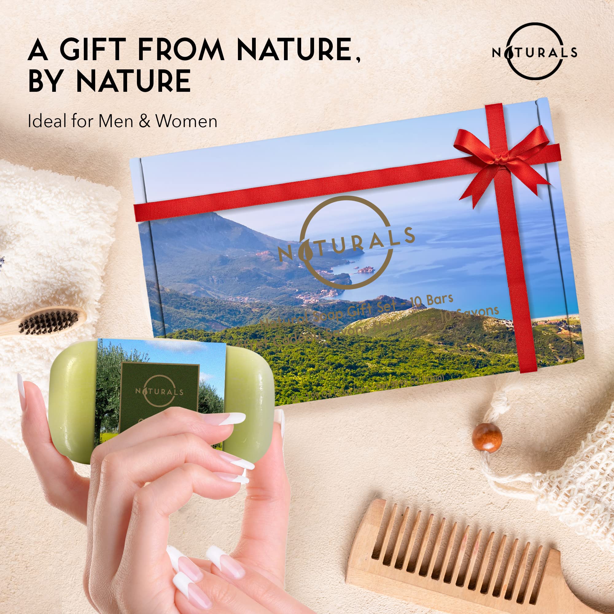 O Naturals gift-ready packaging presents a convenient, thoughtful gift option.