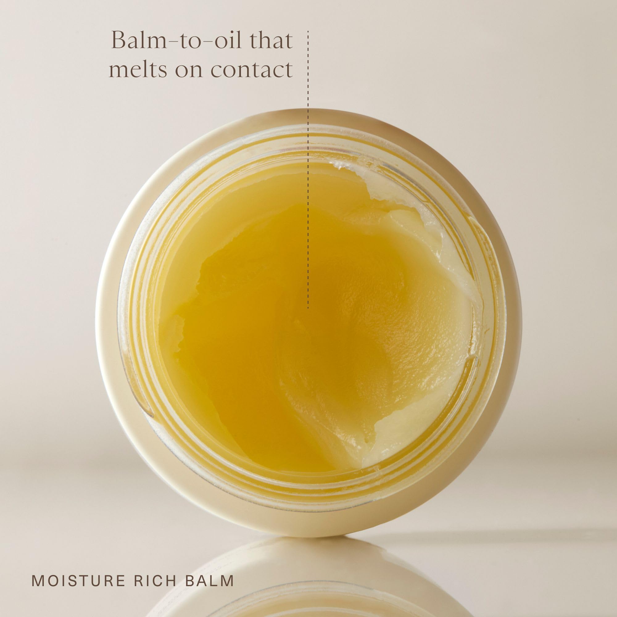 Oak Essentials balm application closeup on facial skin