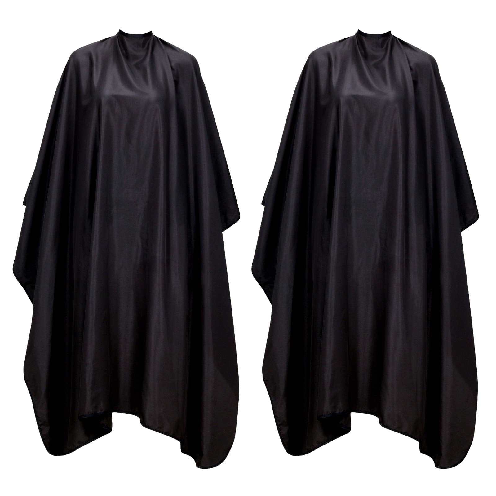 Oak Leaf hair cutting cape front view with full-coverage design for styling sessions.