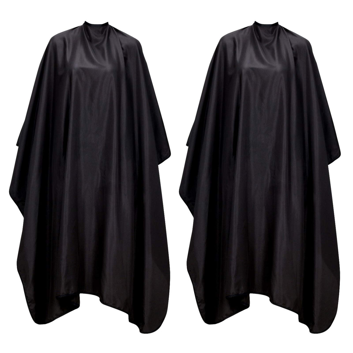 Oak Leaf hair cutting cape front view with full-coverage design for styling sessions.