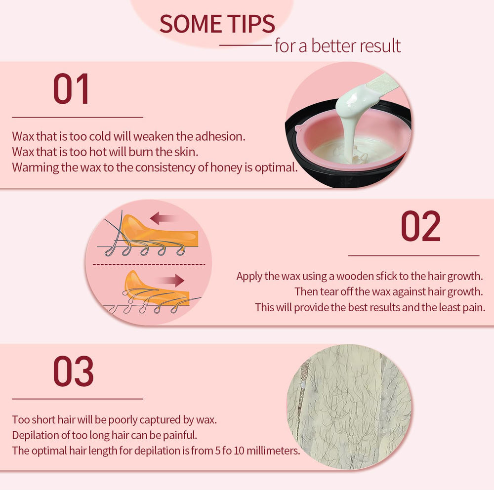 Oakeer full-body waxing kit supports legs arms and bikini areas