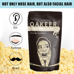 OAKEER 100g wax beans provide quick, comfortable removal