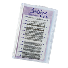OAWLY Saibinuo pack front shows a 240-piece mixed lash kit for DIY looks.