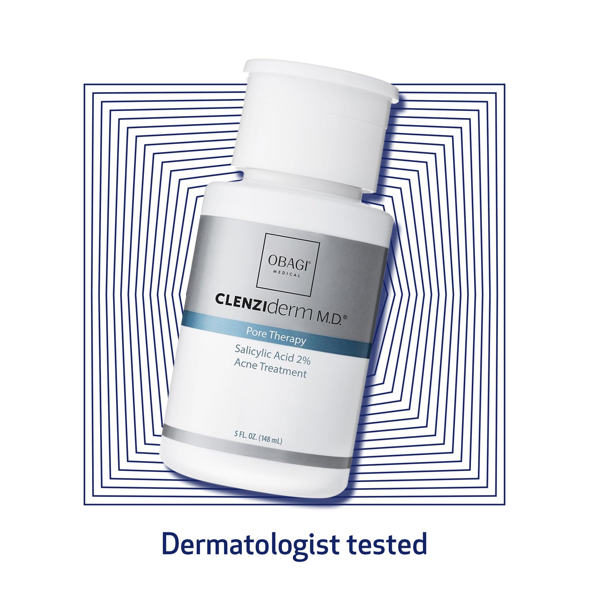 Obagi CLENZIderm MD two-pack box inside view.