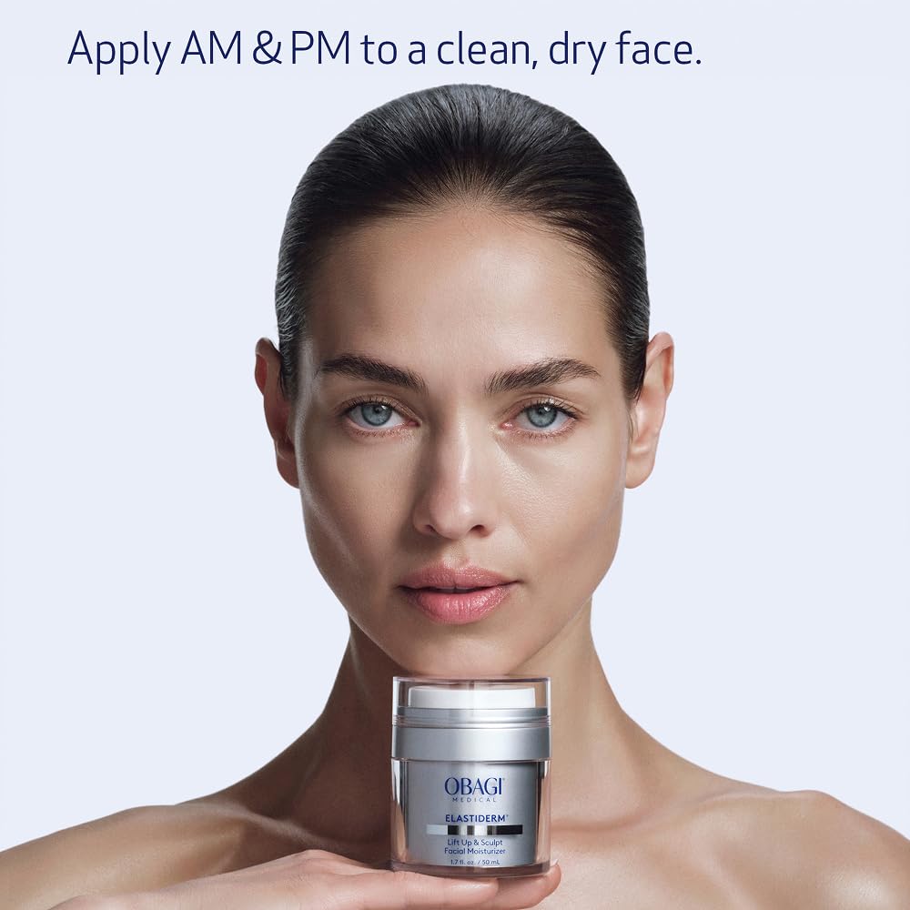 Obagi ELASTIderm dermatologist tested packaging signifying professional credibility