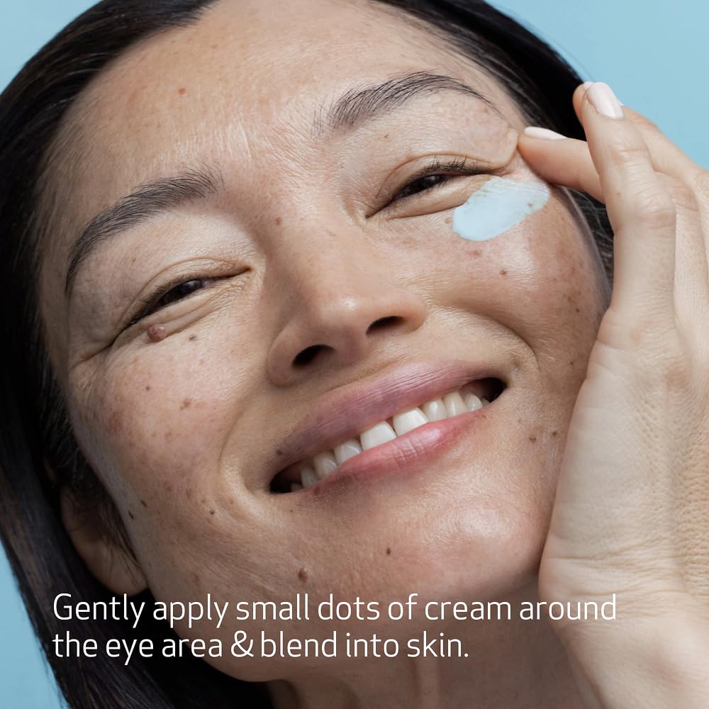 Obagi ELASTIderm Eye Cream under-eye-area in use.