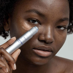 Obagi ELASTIderm Eye Serum cooling applicator tip delivers refreshed, awake-looking under-eye skin.