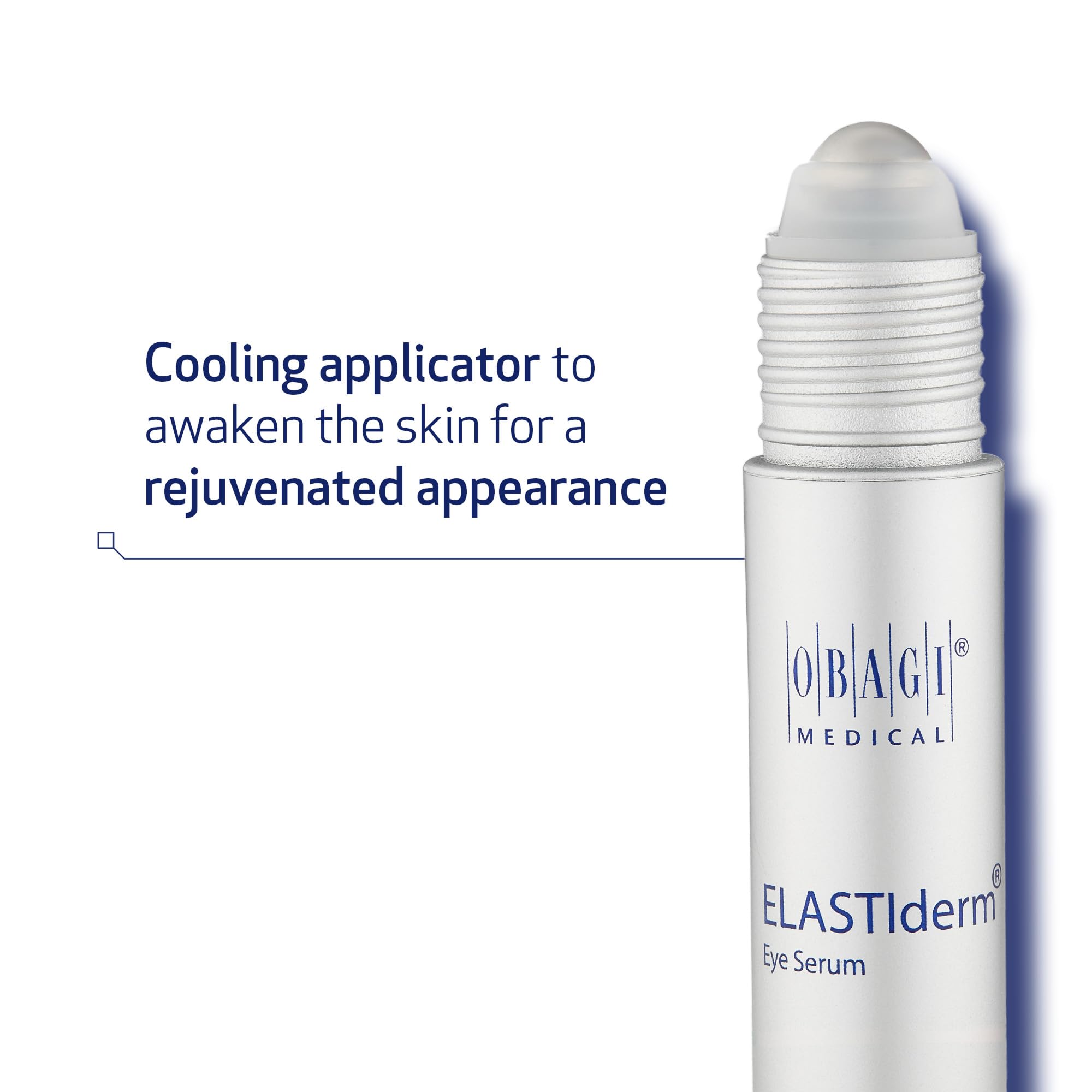 Obagi ELASTIderm packaging highlights dermatologist-tested formulation for trusted skincare.