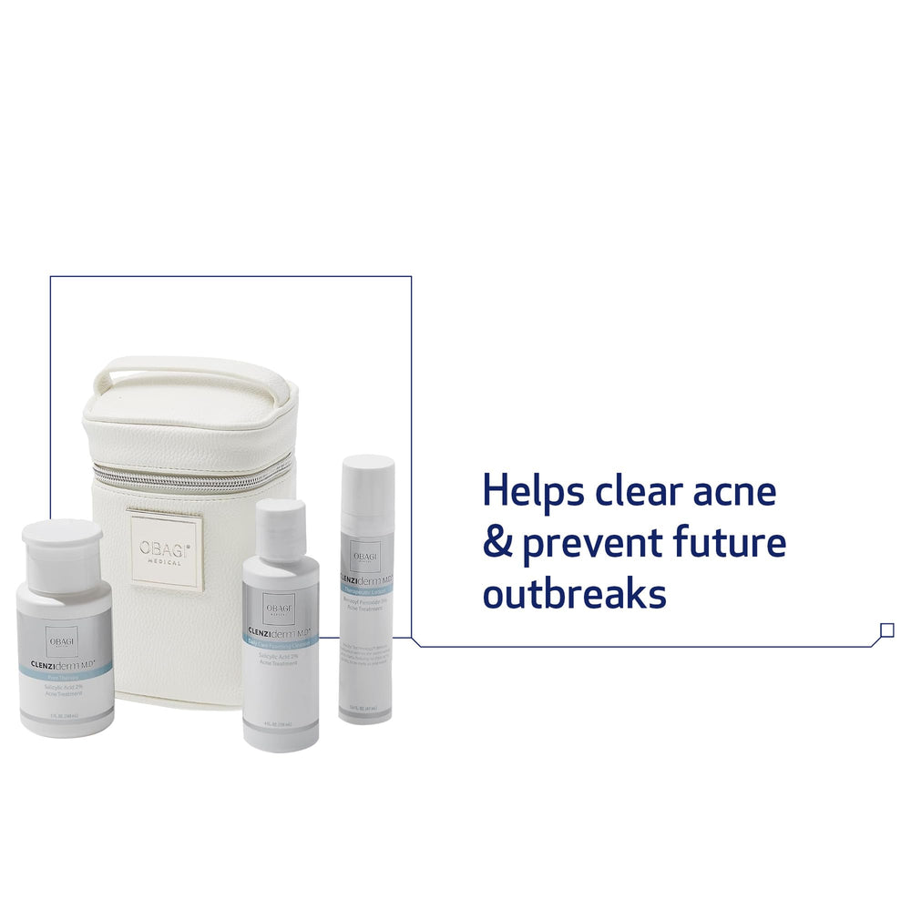 Obagi Medical packaging box highlights dermatologist-tested credentials and physician endorsement