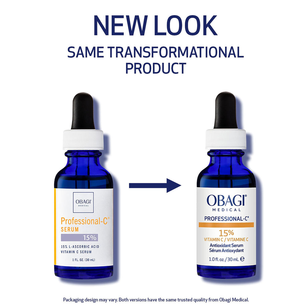 Obagi Medical Professional-C 15% serum packaging front view for credibility
