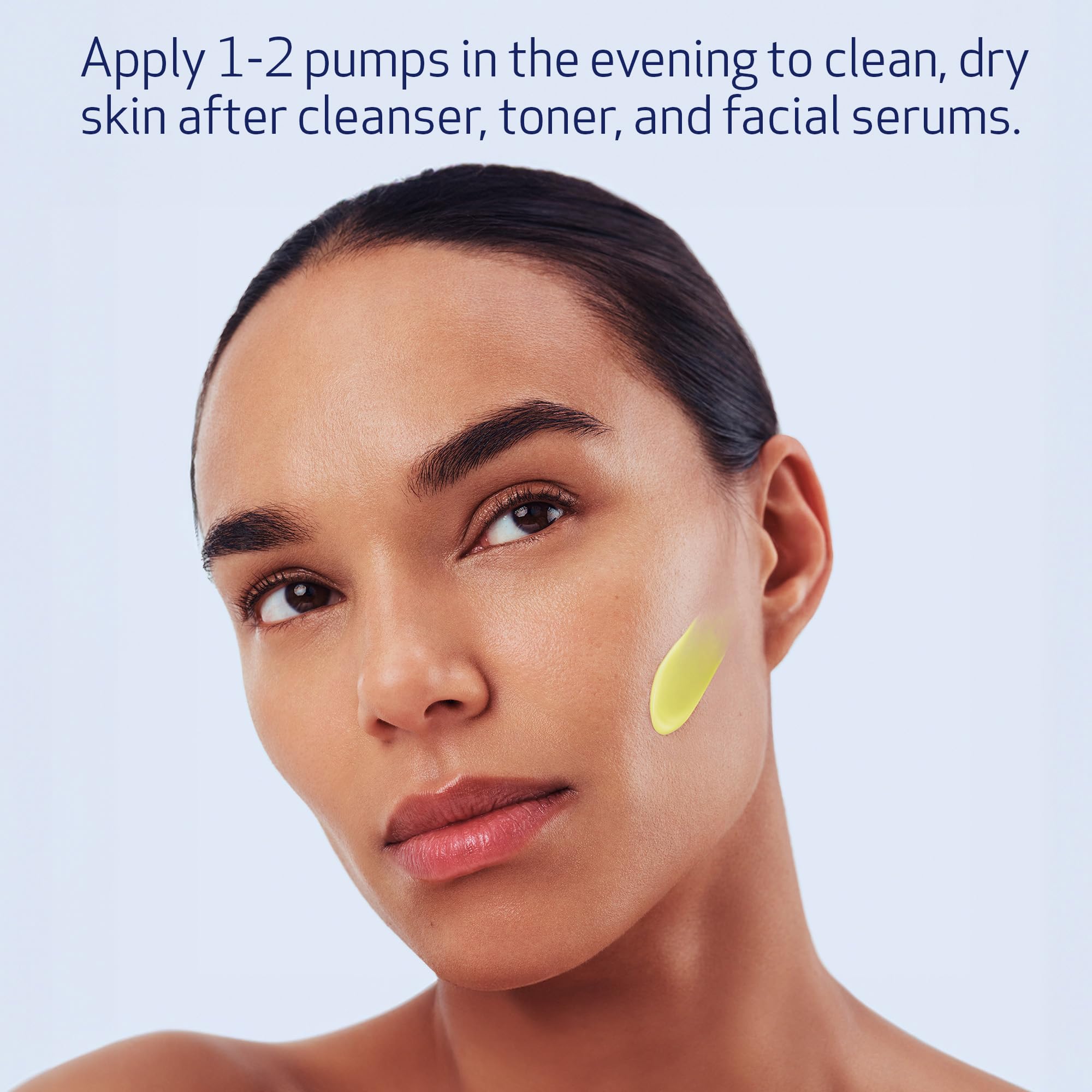 Obagi Medical Retinol + PHA Refining Night Cream glow closeup hints renewed skin feel by morning
