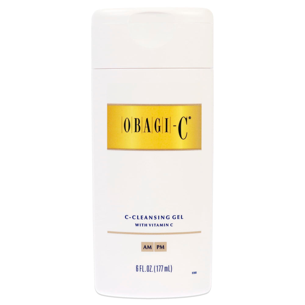 Obagi Medical System Cleansing Gel foaming lather—soft cleanse for makeup removal.