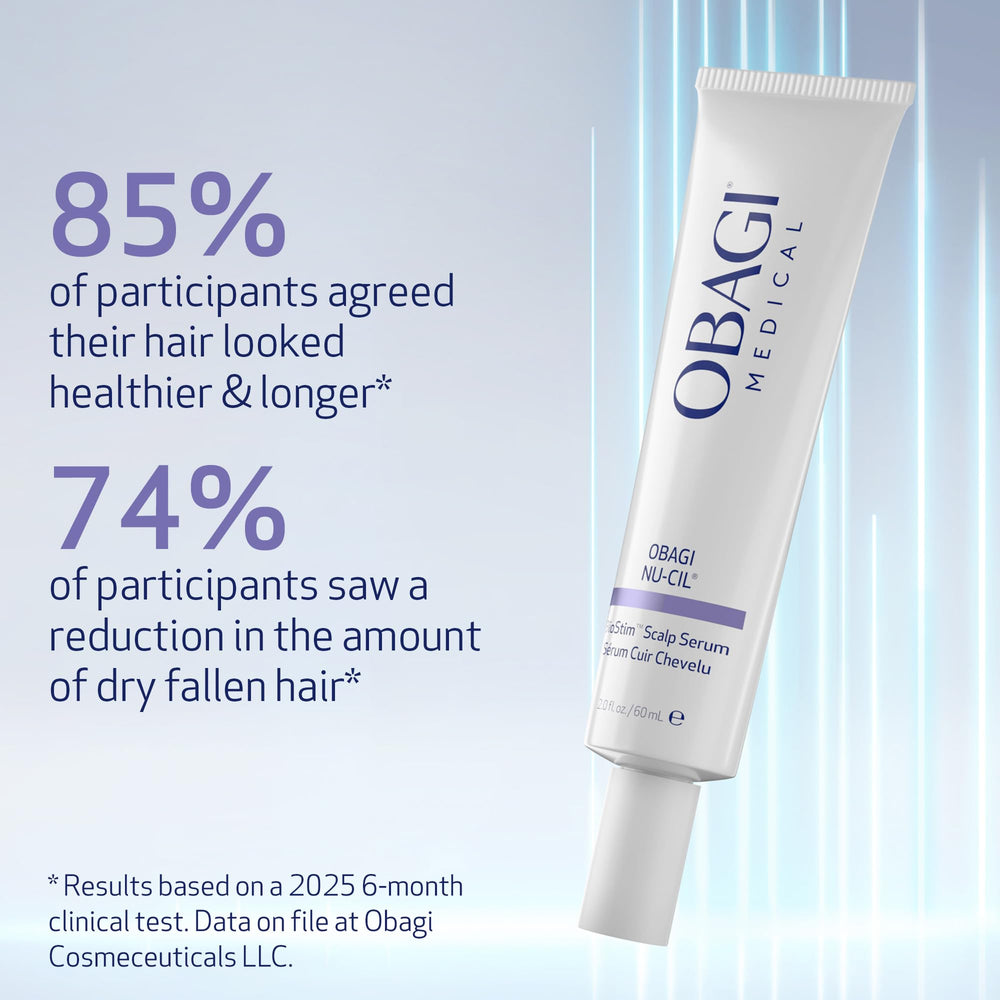 Obagi Nu-Cil BioStim lightweight texture illustrates non-greasy daily use