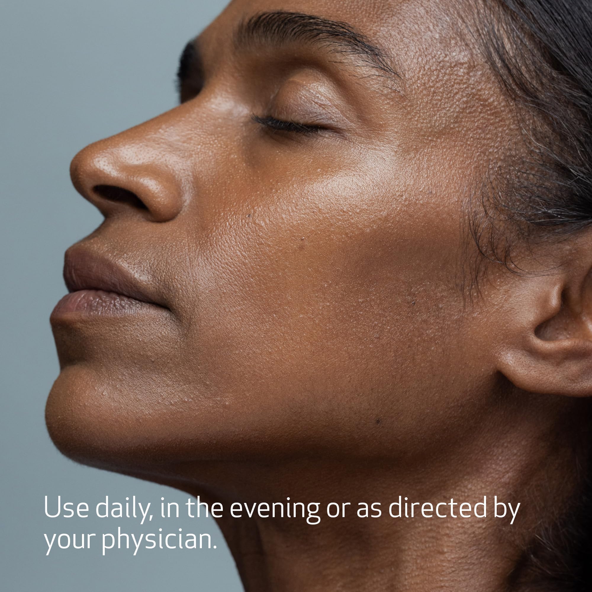Obagi Nu-Derm Blend Fx vitamins C and E graphic underscores nourishing antioxidants.