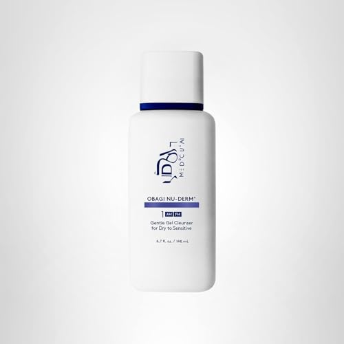 Obagi Nu-Derm Gentle Cleanser 6.7 oz bottle supports daily cleansing routines