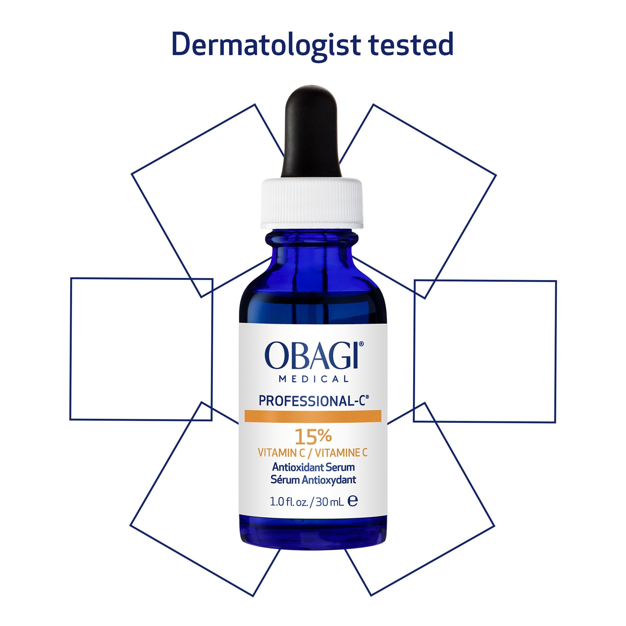 Obagi Professional-C 15% serum smooth glow after absorption