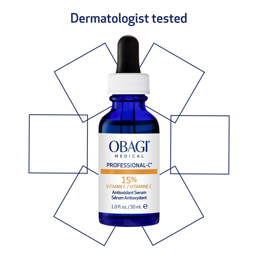 Obagi Professional-C 15% serum smooth glow after absorption