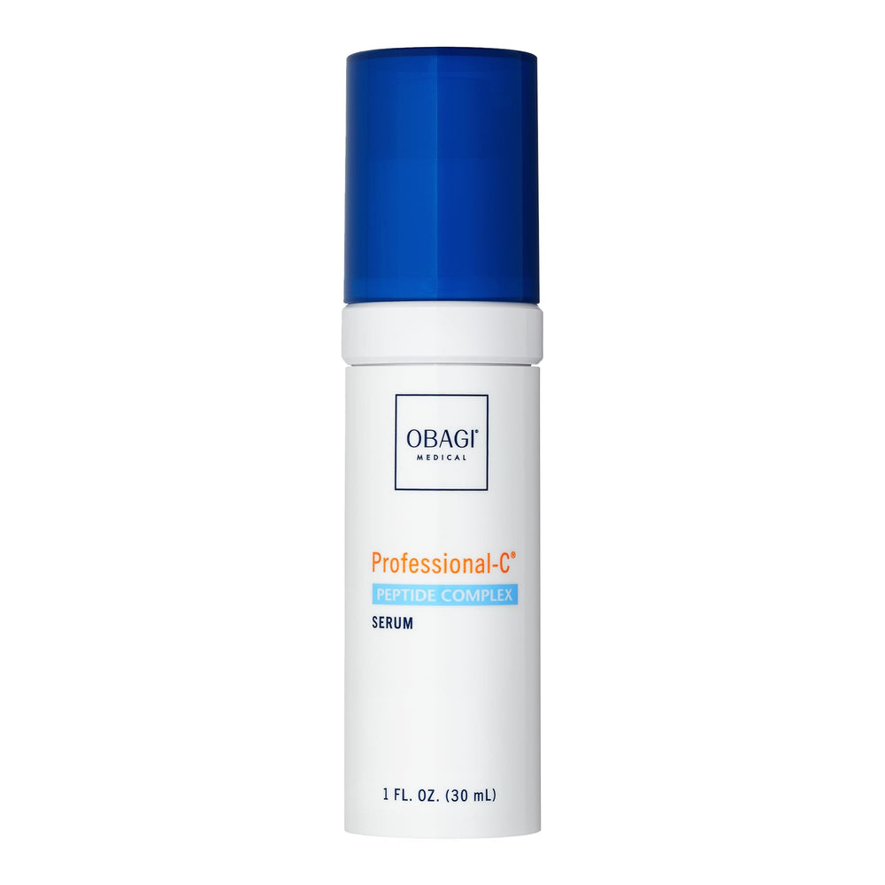 Obagi Medical Professional-C Peptide Complex Serum bottle showing premium packaging for firmer-looking skin