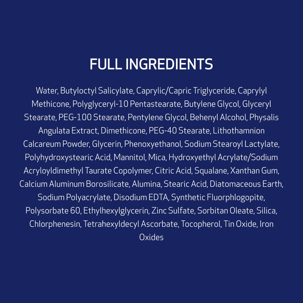 Obagi Sun Shield tinted sunscreen texture hints at daily defense against sun exposure.