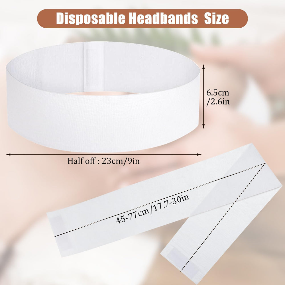 obeoby face-cleaning headband keeps hair away for precise makeup and cleansing.