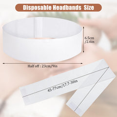 obeoby face-cleaning headband keeps hair away for precise makeup and cleansing.