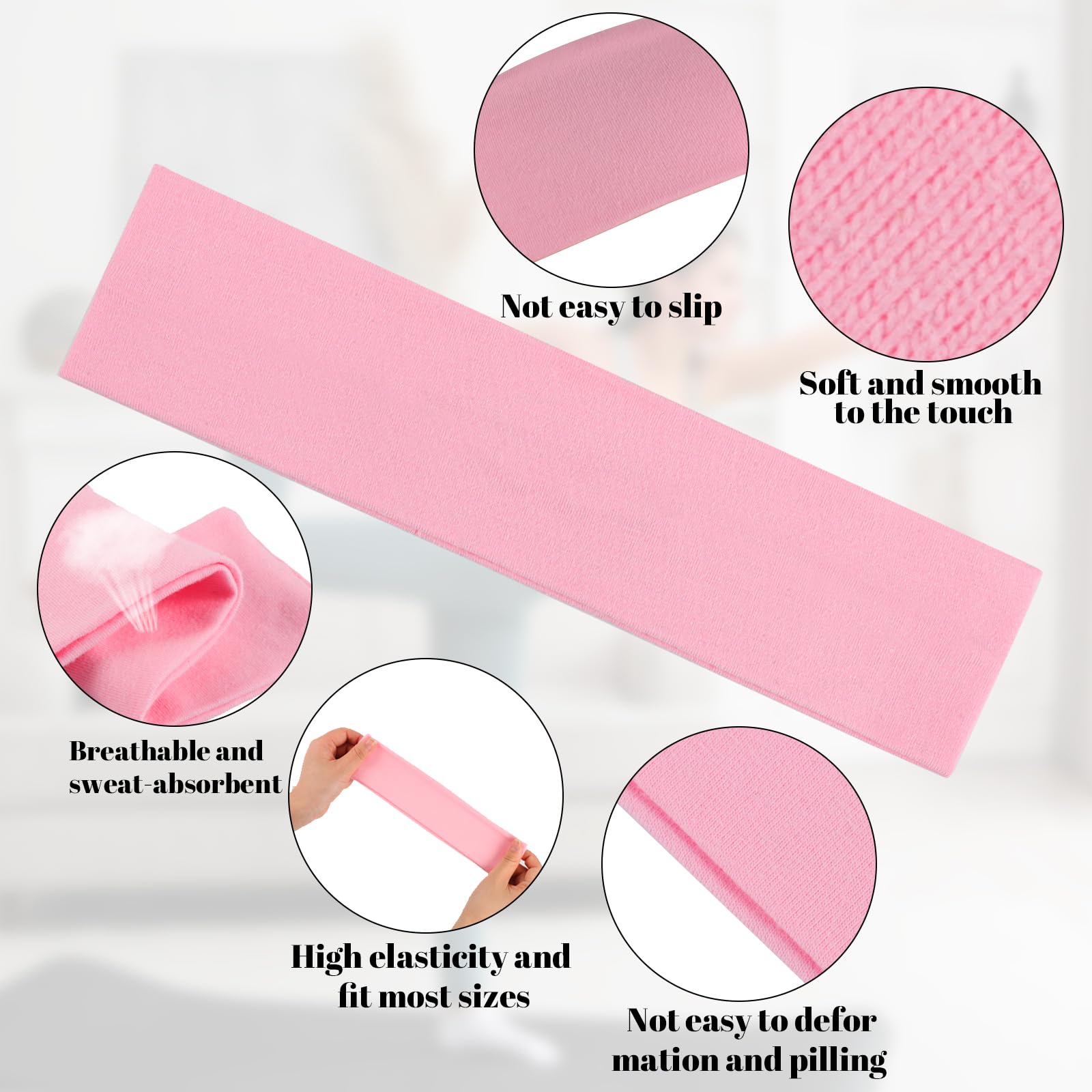 obeoby headbands showing soft cotton texture and comfortable feel