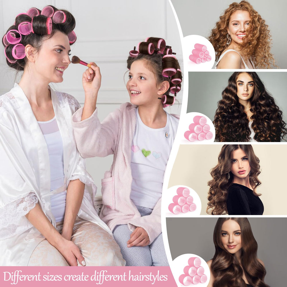 Obeoby rat-tail comb helps detangle and part hair for precise roller placement.
