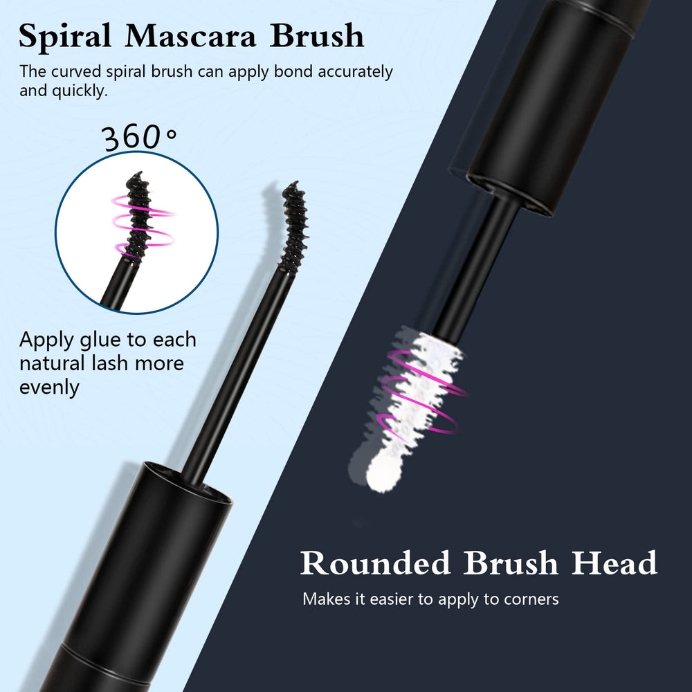 Obeyalash lash clusters secured with 2-in-1 bond and seal for wear