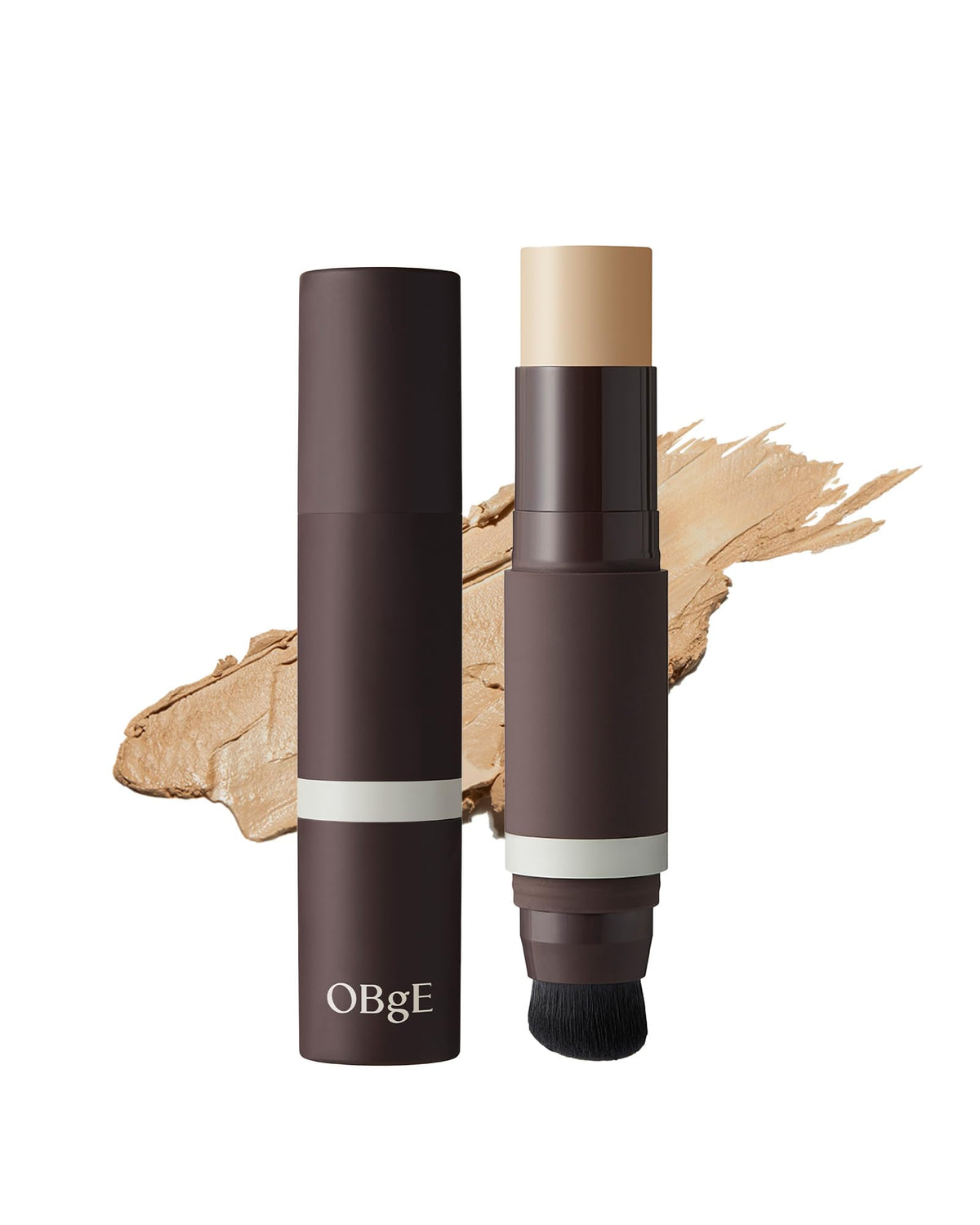 OBgE Natural Cover Foundation Sand stick for quick, even tone correction on the go