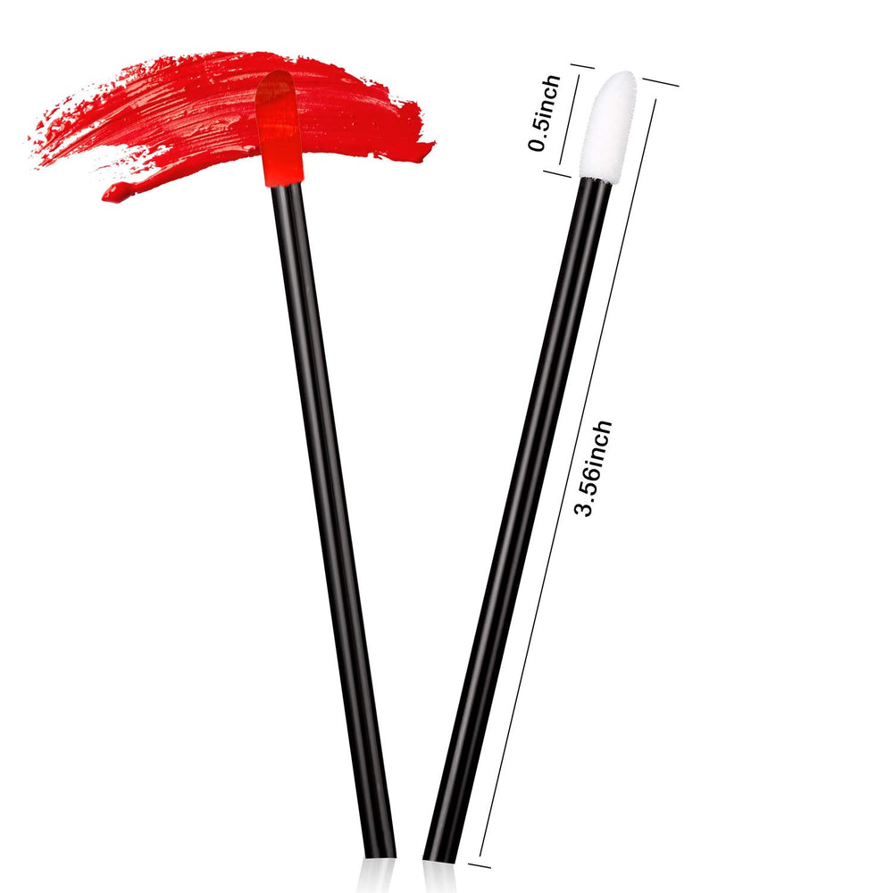 Obinhere disposable lip brush with soft bristles gentle on lips during makeup.