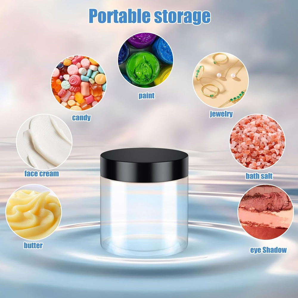 OBKJJ labeled jars show easy identification and portioning for kits.
