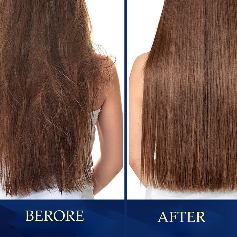 OBRADOYA Caviar Bloom dry damaged hair recovery concept.