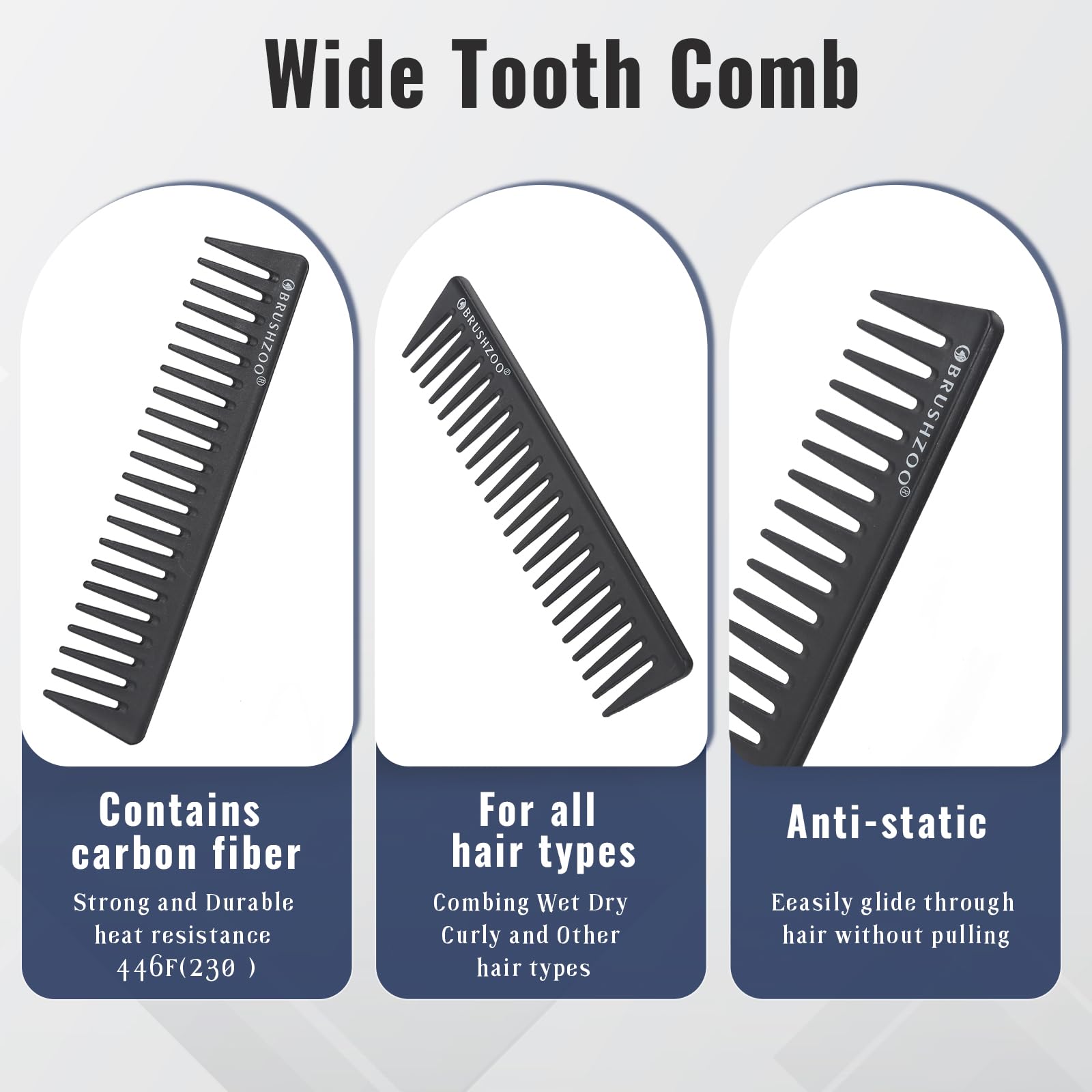 O BRUSHZOO ergonomic handle reduces fatigue during styling sessions.