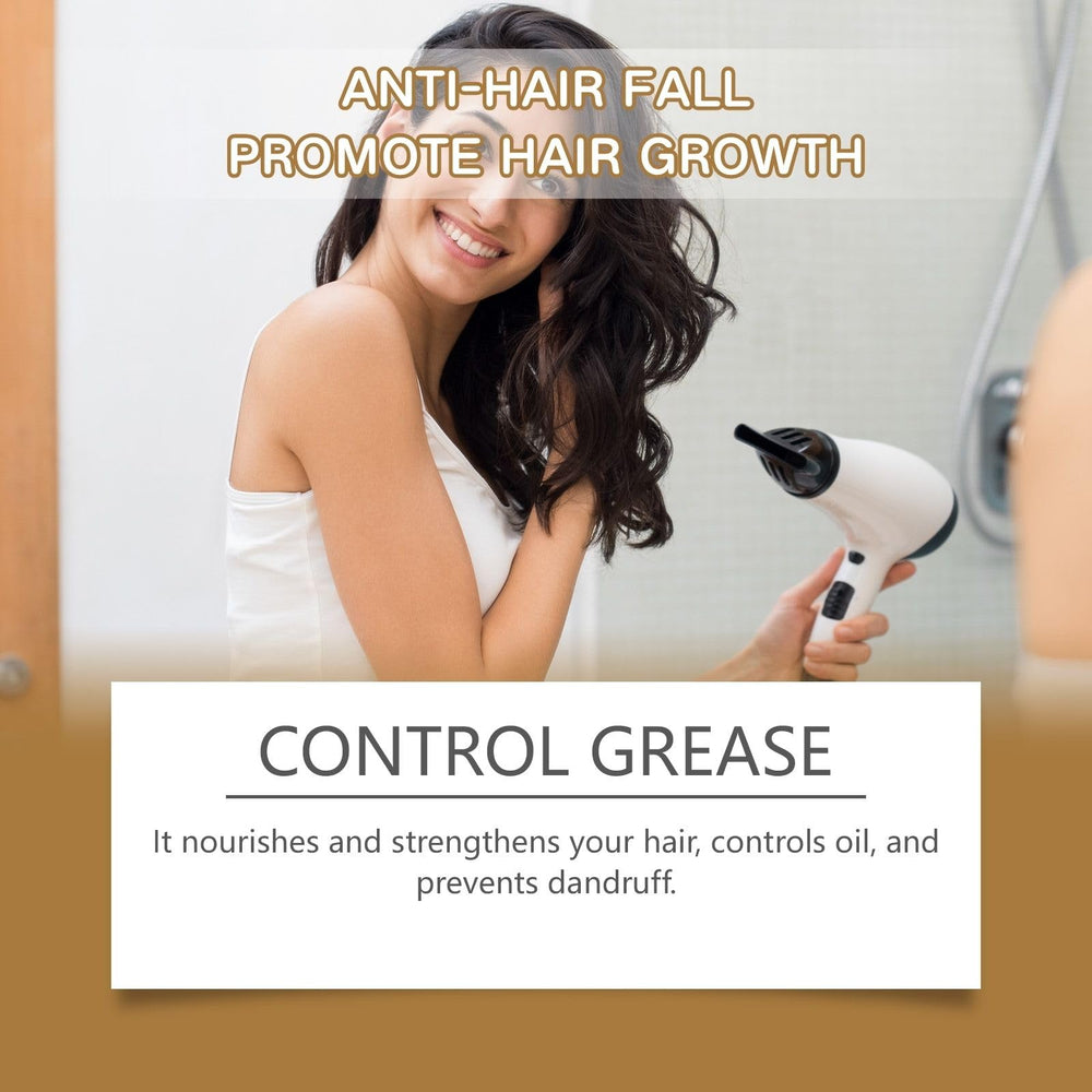 OBRVE scalp-care routine image suggests refreshing scalp cleansing
