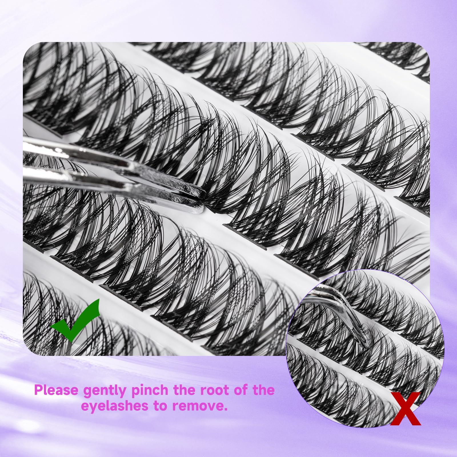 Ocean Pearl mix-lengths 10–16mm for natural to dramatic lash looks