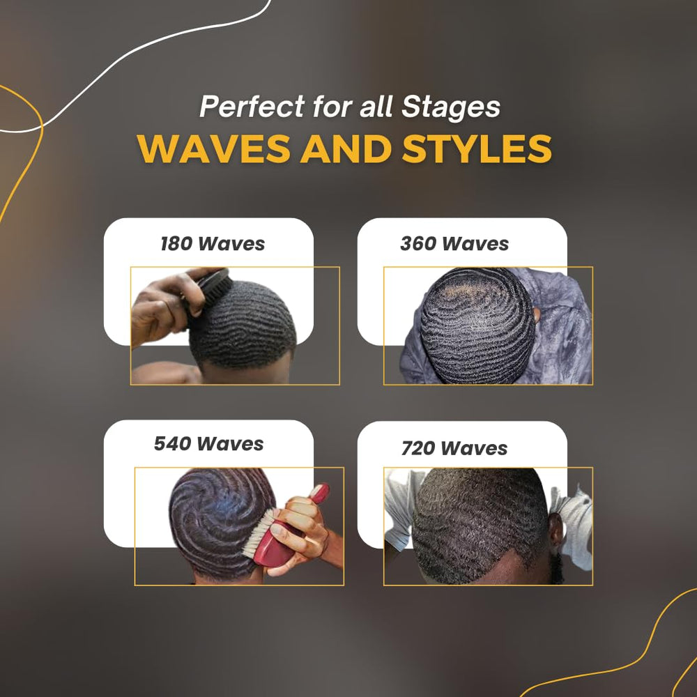 Ocean View Deep Waves Pomade exhibiting strong hold on textured hair.