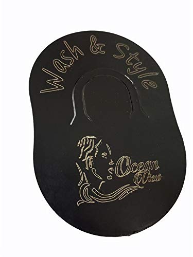 Ocean View Deep Waves Pomade shower brush front view for clean scalp and wave maintenance.