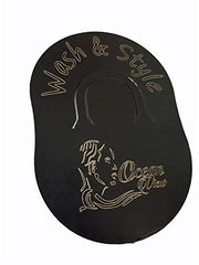 Ocean View Deep Waves Pomade shower brush front view for clean scalp and wave maintenance.