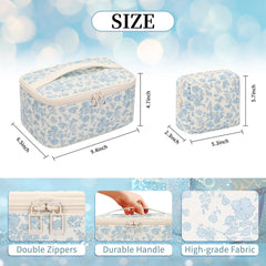 OCHEAL makeup bag set small pouch interior keeps essentials neatly within reach