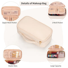 OCHEAL durable nylon makeup bag resists scratches and cleans easily for daily use