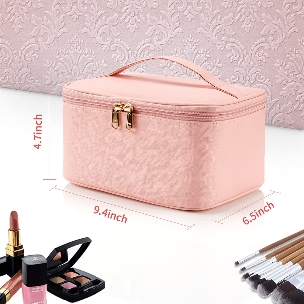 OCHEAL pink bag made of waterproof vegan leather, durable travel companion.