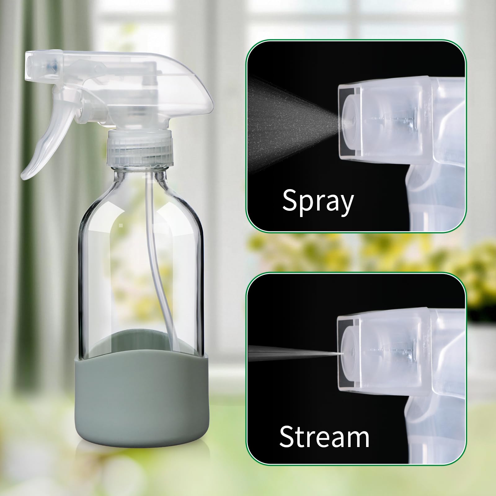 OCMML compact 8oz bottle storage fits neatly in cabinets for home, garden, or beauty routines.