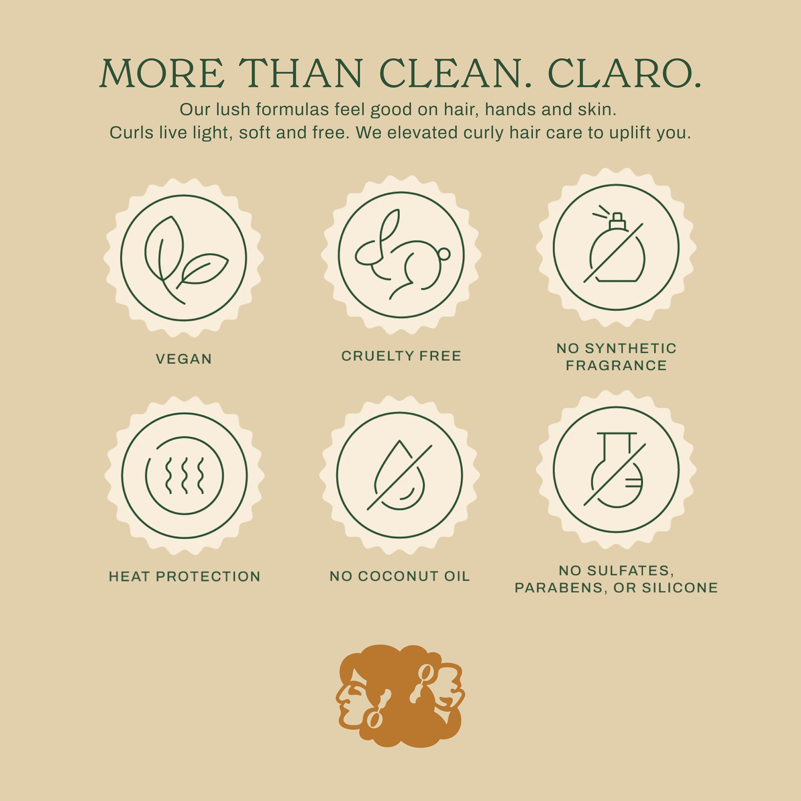 OCOA clean vegan coconut-free formula label for clean beauty enthusiasts