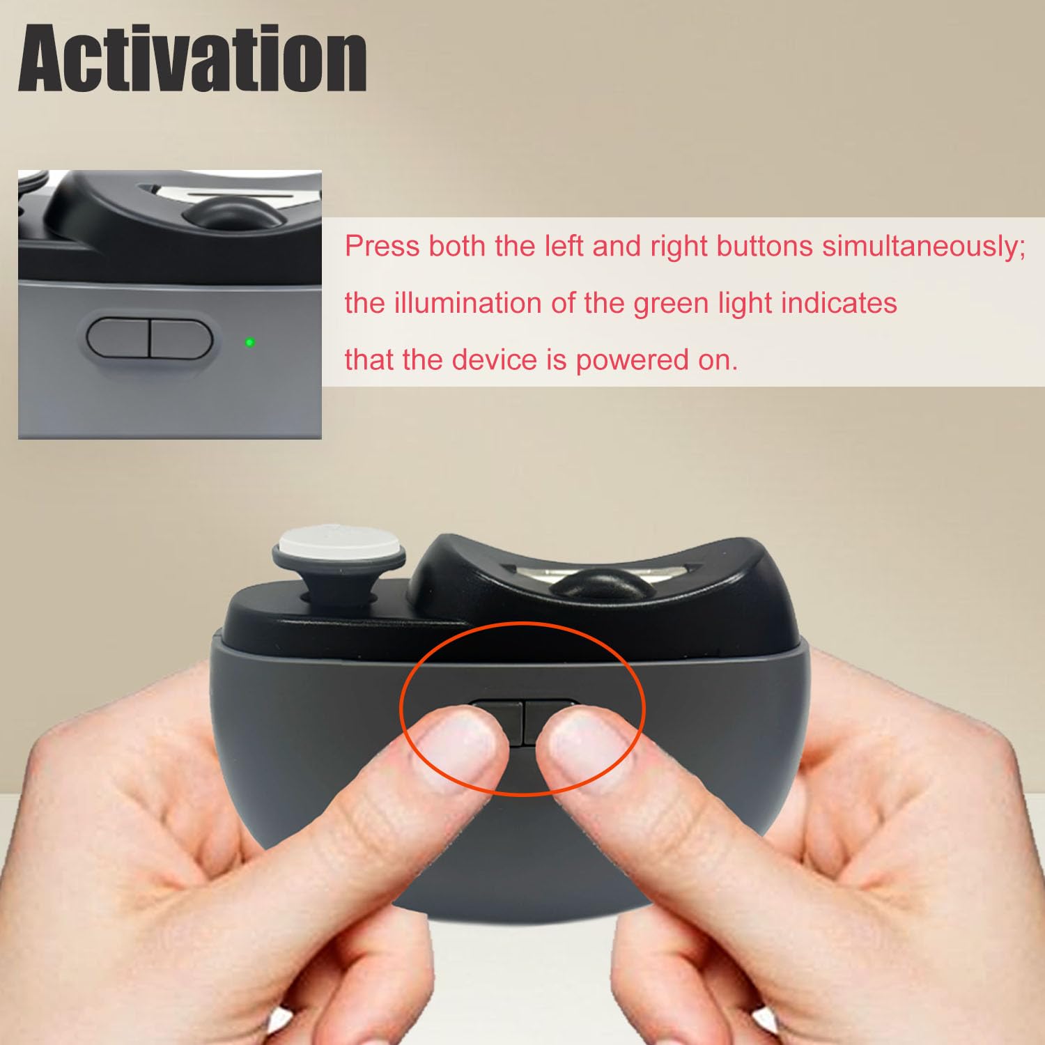 ocpcrn Easyclip gentle operation requires no forceful press for safe clipping